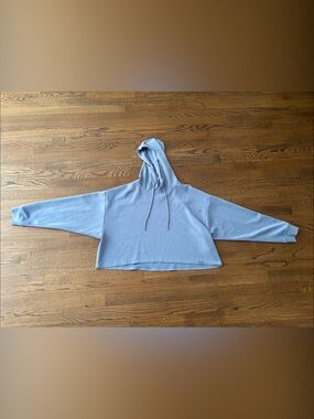 Gilly Hicks Cooldown Hoodie in Dusty Blue